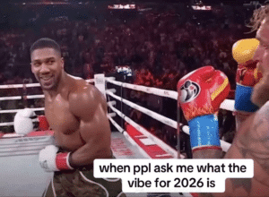 Photo of boxer Joshua Anthony smiling before he punches nazi Jake Paul and breaks his jaw in two places.